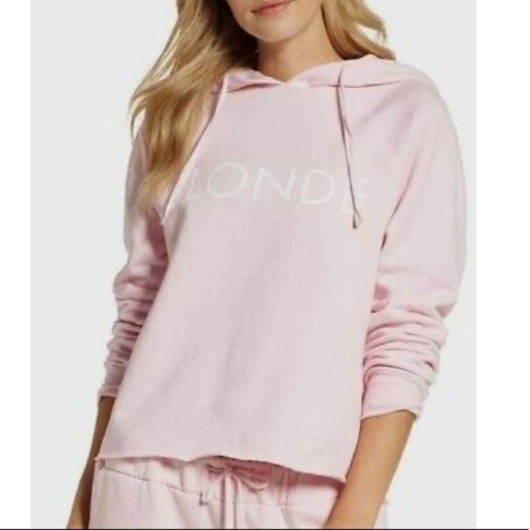 Brunette the Label ‘BRUNETTE’ Cropped Hoodie - Picture 9 of 10